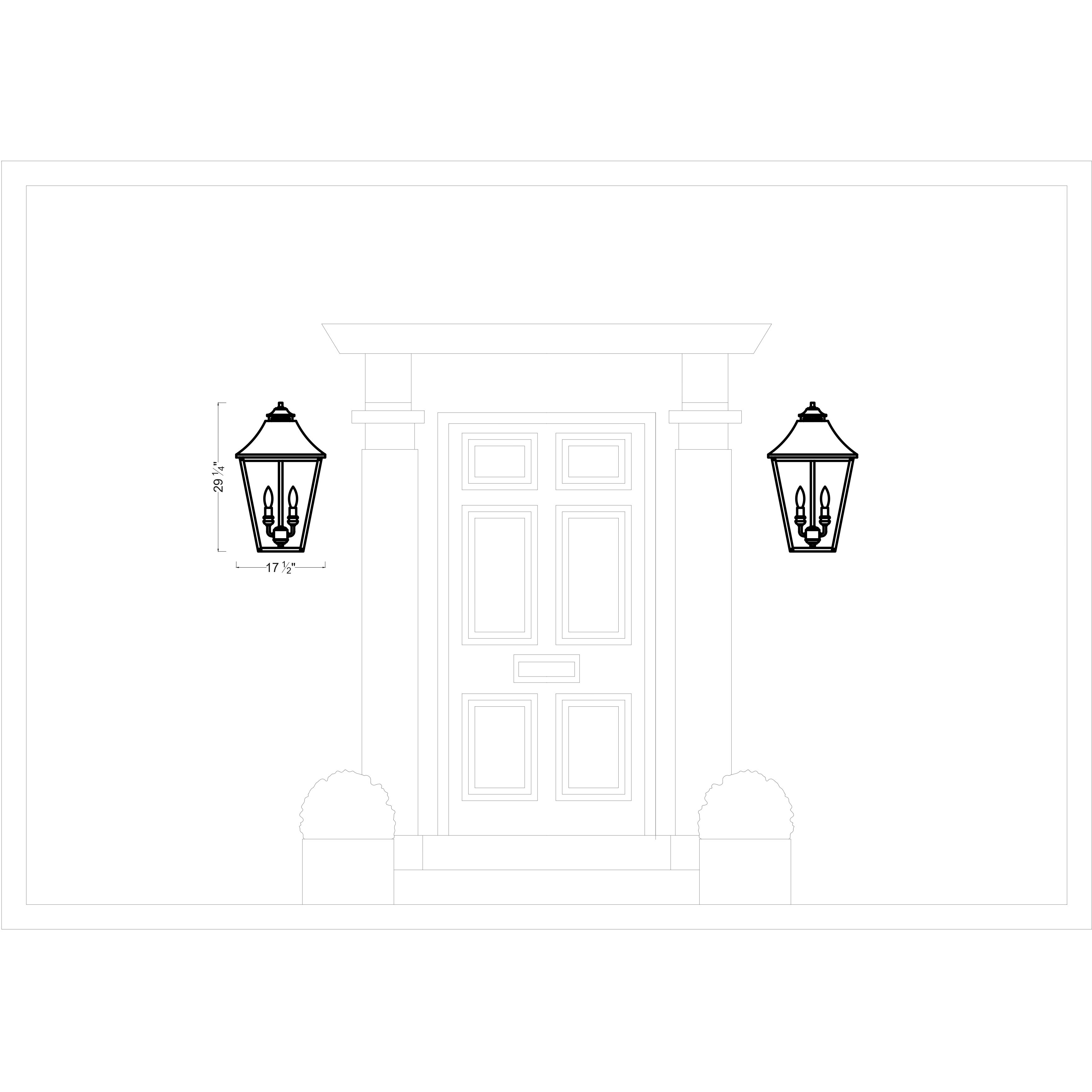 Sean Lavin Galena 4 Light 17.5 inch Textured Black Outdoor Hanging Lantern