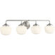 Cornwell 4 Light 32 inch Brushed Nickel Bath Vanity Wall Light