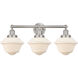 Oxford 3 Light 24.5 inch Brushed Satin Nickel Bath Vanity Light Wall Light