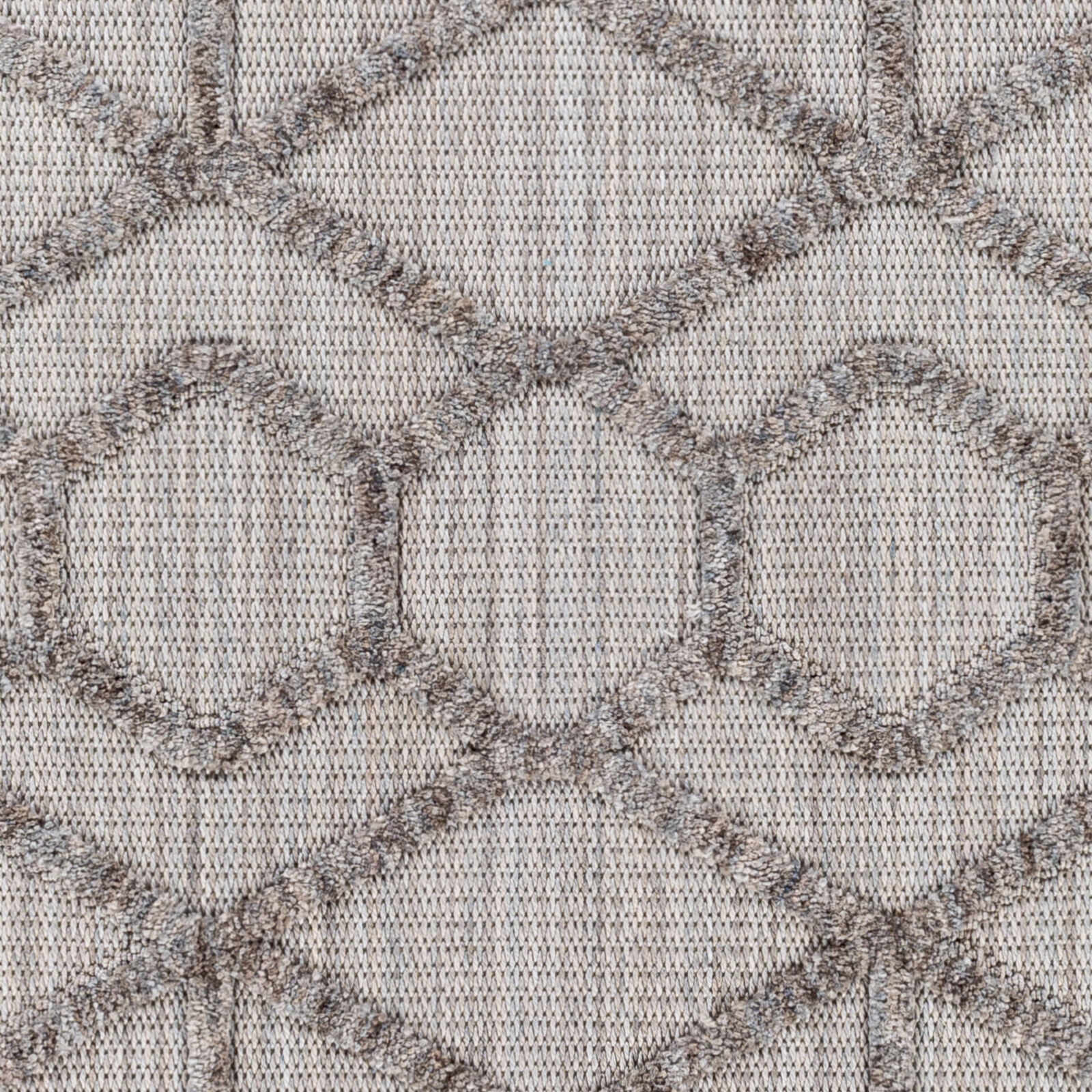 Zaragoza 108 X 79 inch Light Gray Rug, Rectangle