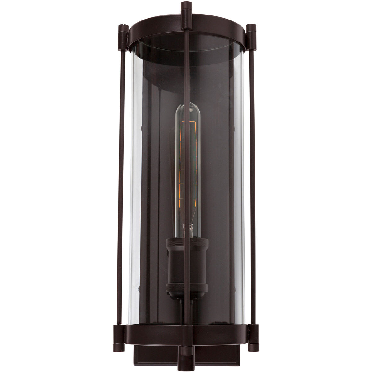 Hudson 1 Light 15 inch Antique Bronze Outdoor Wall Lighting