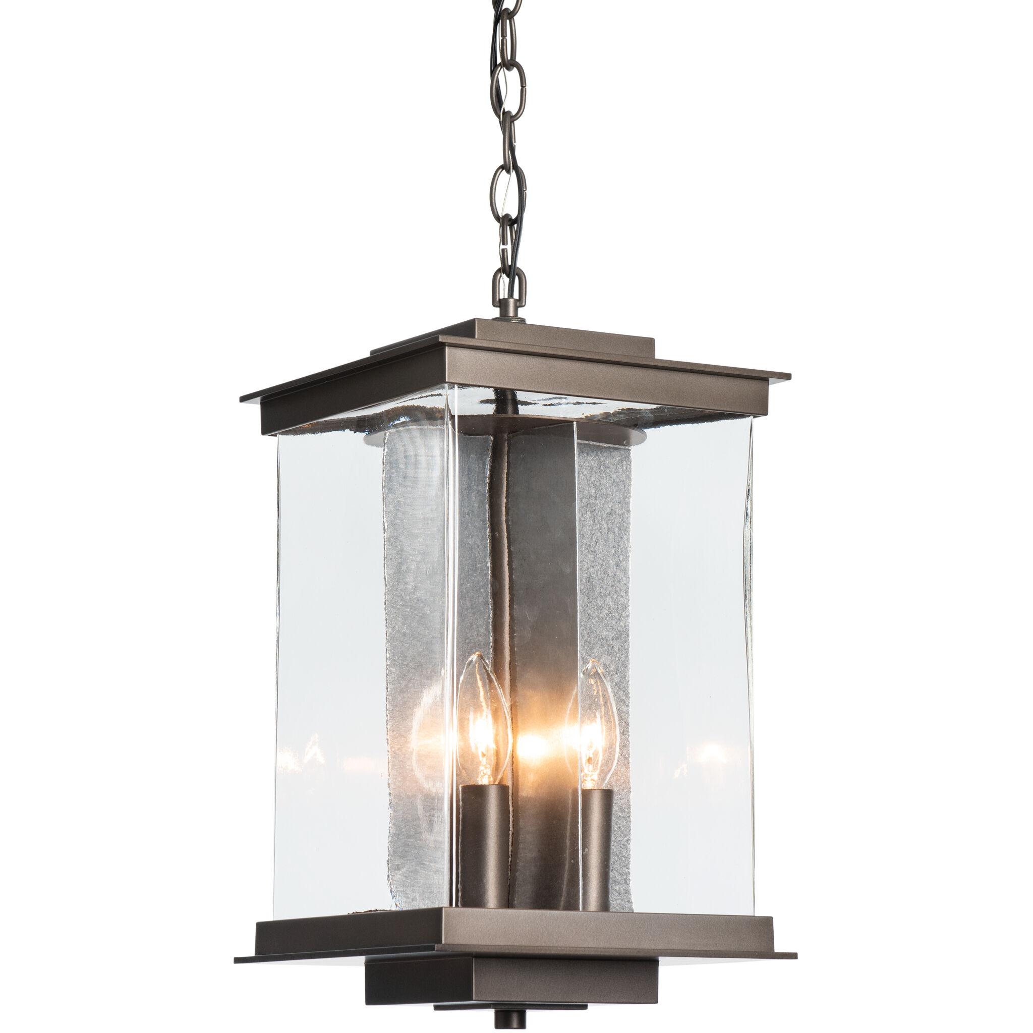 Kingston 4 Light 9.6 inch Coastal Bronze and Translucent Vintage Platinum Outdoor Lantern in Coastal Bronze/Translucent Vintage Platinum, Large
