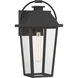Branwyn 1 Light 20 inch Sand Coal Black Outdoor Wall Lantern