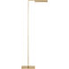 Kelly by Kelly Wearstler Linea 42.3 inch 8.50 watt Hand Rubbed Antique Brass Floor Lamp Portable Light