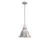 Bridgemoor 1 Light 11.25 inch Brushed Nickel Pendant Ceiling Light