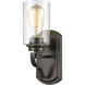 Market Square 1 Light 5 inch Oil Rubbed Bronze Vanity Light Wall Light
