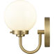 Fairbanks 1 Light 5.5 inch Brushed Gold Sconce Wall Light