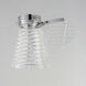 Tartan LED 10 inch Polished Chrome Flush Mount Ceiling Light