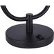 Avis 22 inch 60.00 watt Matte Black Table Lamp Portable Light