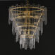 Warren 12 Light 30 inch Gold Leaf Multi-Light Pendant Ceiling Light