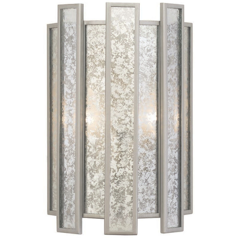 Palisade Wall Sconce Wall Light in Tarnished Silver