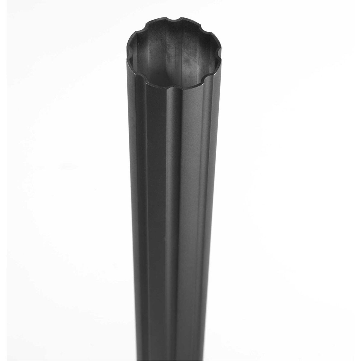 Outdoor Posts 84 inch Textured Black Outdoor Post