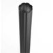 Outdoor Posts 84 inch Textured Black Outdoor Post