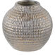 Tribal Chic Metallic Bronze Pot