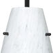 Suzi 18 LED Black Stem Pendant Ceiling Light