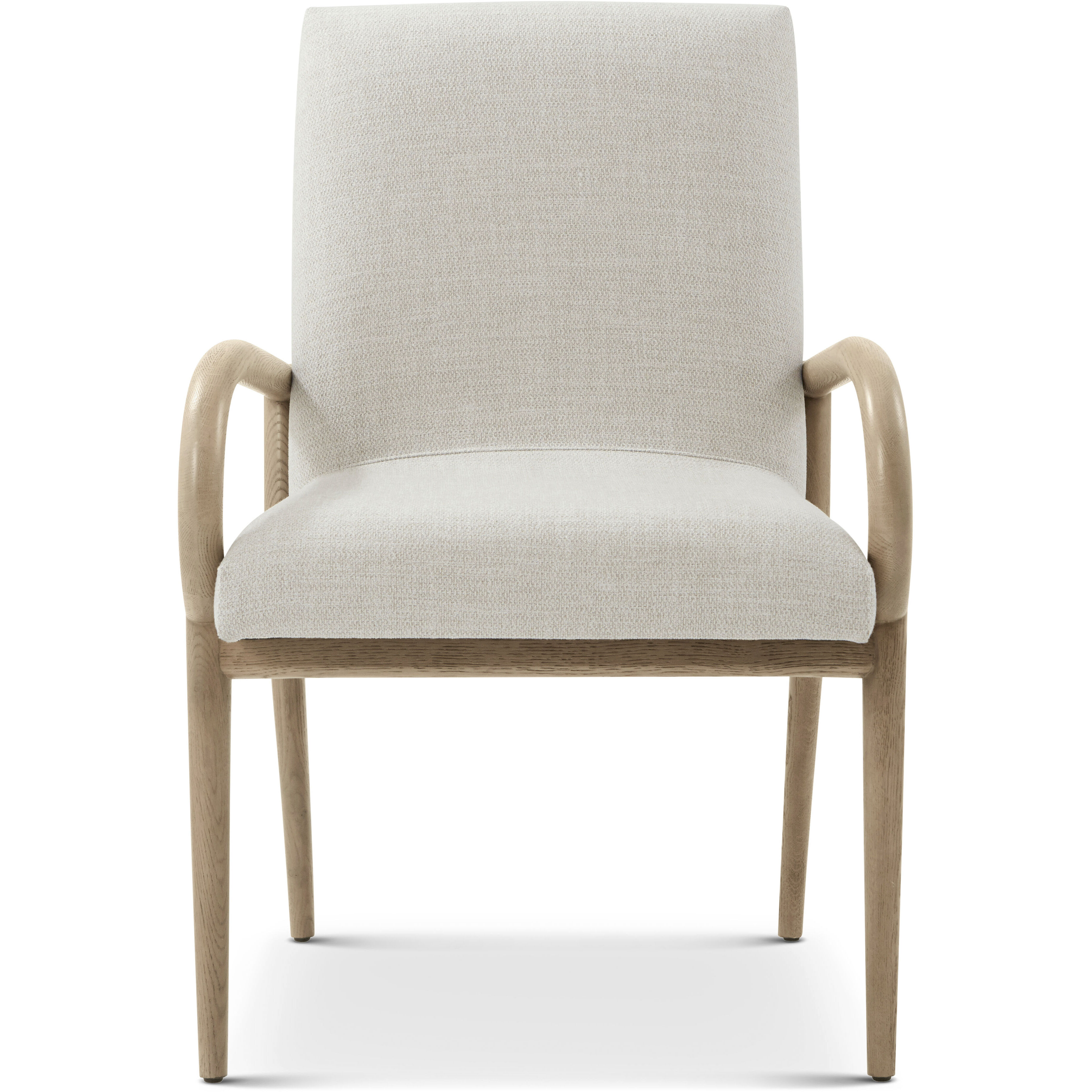Catalina Dune Dining Chair, Wooden, Upholstered