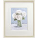 Hydrangeas in Vase Blue and Green and Gray Framed Art, Propac