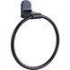 Lyla 6.75 inch Black Towel Ring