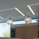 Artisan Collection/SIENNA Series 4.75 inch Polished Chrome Pendant Ceiling Light
