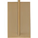 Lena Bath Sconce Wall Light in Vibrant Gold