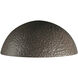 Ambiance LED 10.5 inch Hammered Iron Wall Sconce Wall Light