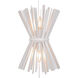 Confluence 2 Light 11.25 inch Piastra White Wall Sconce Wall Light