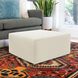 Universal 17 inch Natural Outdoor Ottoman, 36in Square, The Seascape Collection