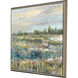Summer Splendor Blue and Green and Purple and Turquoise Canvas