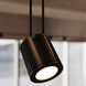 Suspenders LED 97 inch Satin Black Suspension Ceiling Light