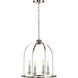 Seneca 4 Light 15 inch Polished Nickel Pendant Ceiling Light