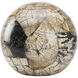 Gaia Brown Ball Decorative Object, Small