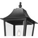 Gannon 3 Light 120.75 inch Black Outdoor Post Mounted Fixture in G9