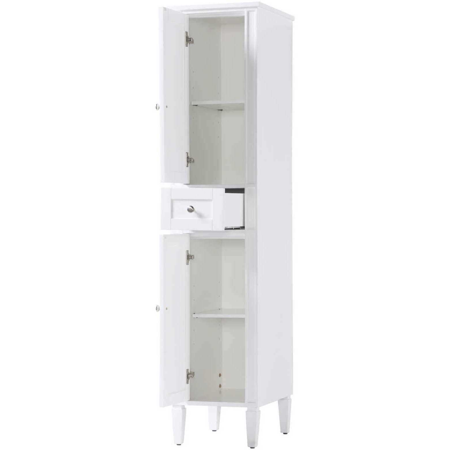 Park Avenue White Bathroom Storage Cabinet