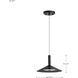 Corrine LED 9.88 inch Matte Black Pendant Ceiling Light