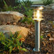 Stainless Steel Bollard 13.00 watt Silver Path Light, Solar