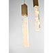 Aurora 16 Light 36 inch Satin Gold Chandelier Ceiling Light