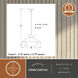 Loomis 1 Light 15.25 inch Matte Black Pendant Ceiling Light