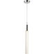 Big Fizz LED 4.75 inch Polished Chrome Single Pendant Ceiling Light
