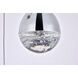 Amherst LED 12 inch Chrome Chandelier Ceiling Light