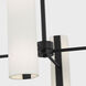 Drew & Jonathan Capalino 8 Light 30 inch Midnight Black Chandelier Ceiling Light