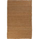 Reeds Burnt Orange / Tan Handmade Rug