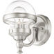 Oldwick 1 Light 6 inch Brushed Nickel Vanity Sconce Wall Light