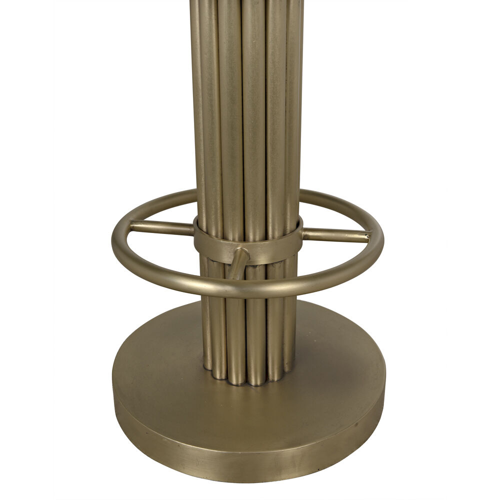 Sedes 39 inch Antique Brass Counter Stool