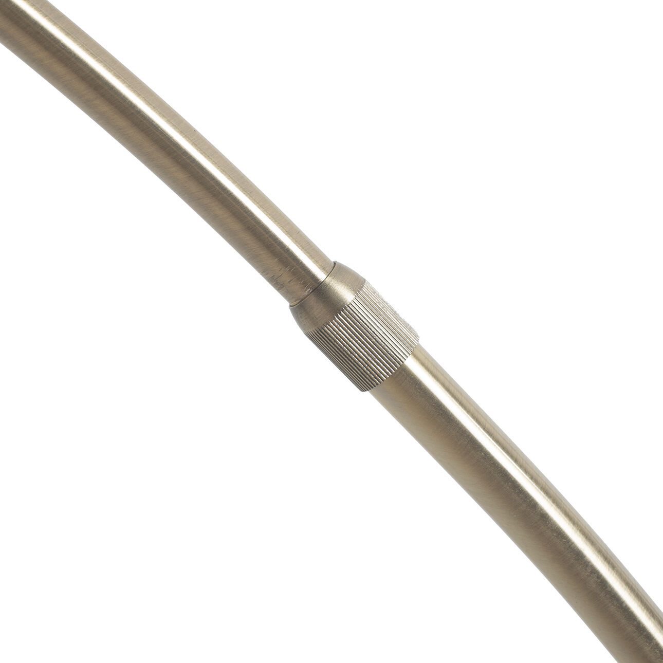 Taper 92 inch 14.00 watt Walnut and Weathered Brass Arc Floor Lamp Portable Light