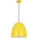 Z-Studio 3 Light 19 inch Yellow Pendant Ceiling Light