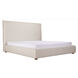 Luzon Wheat Bed in Beige, Queen Tall Headboard