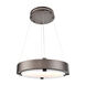 Halo 19 inch Bronze Pendant Ceiling Light
