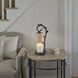 Ivy 14.75 inch 50 watt Black Candlewarmer Lamp Portable Light, Simplee Adesso