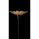 Pangea 83.4 inch 60.00 watt Black with Modern Brass Torchiere Portable Light in Black/Modern Brass