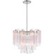 Addis 4 Light 17.75 inch Polished Chrome Mini Chandelier Ceiling Light in Spring